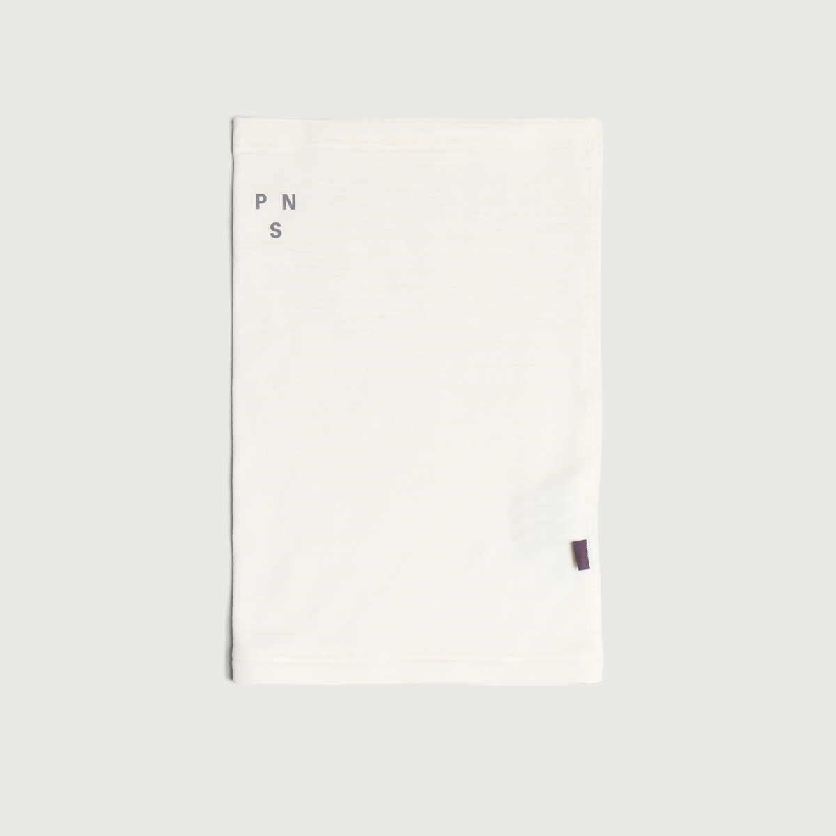 Pas Normal Studios Men's Logo Thermal Necktube in Off White