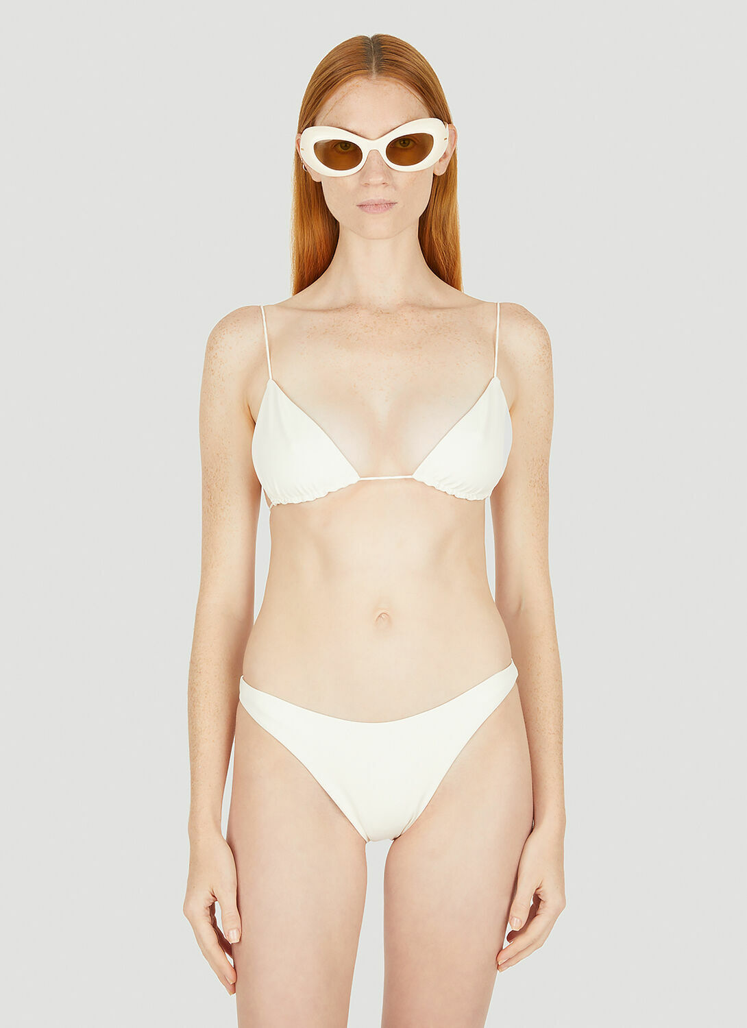 Ziah Fine Strap Triangle Bikini Top