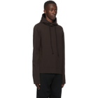 Bottega Veneta Brown Double-Face Hoodie