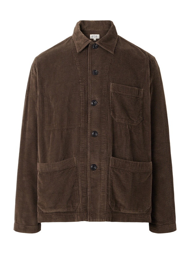 Photo: Hartford - Perry Cotton-Corduroy Jacket - Brown
