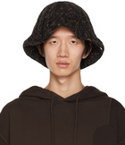 MM6 Maison Margiela Brown Knit Beanie