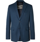 Brioni - Herringbone Cotton Blazer - Blue