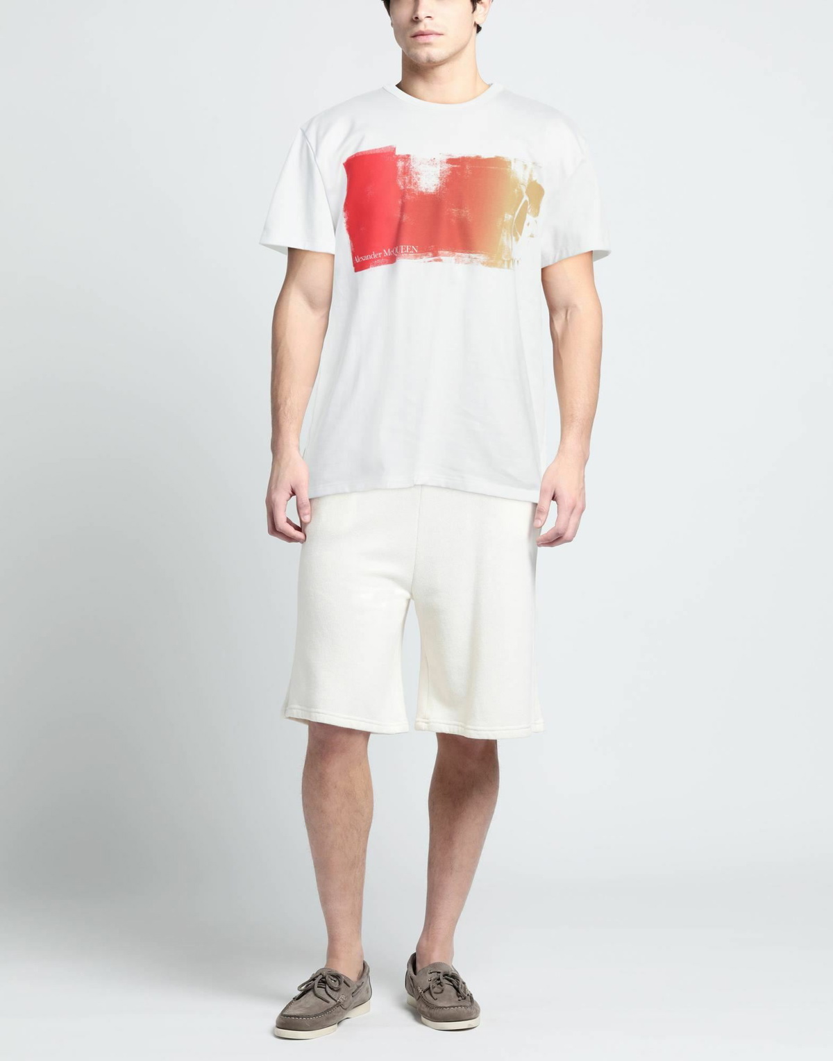 Mcqueen Mens T-shirt in White