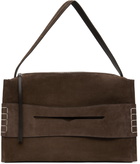 JW Anderson Brown Large Loafer Duffle Bag