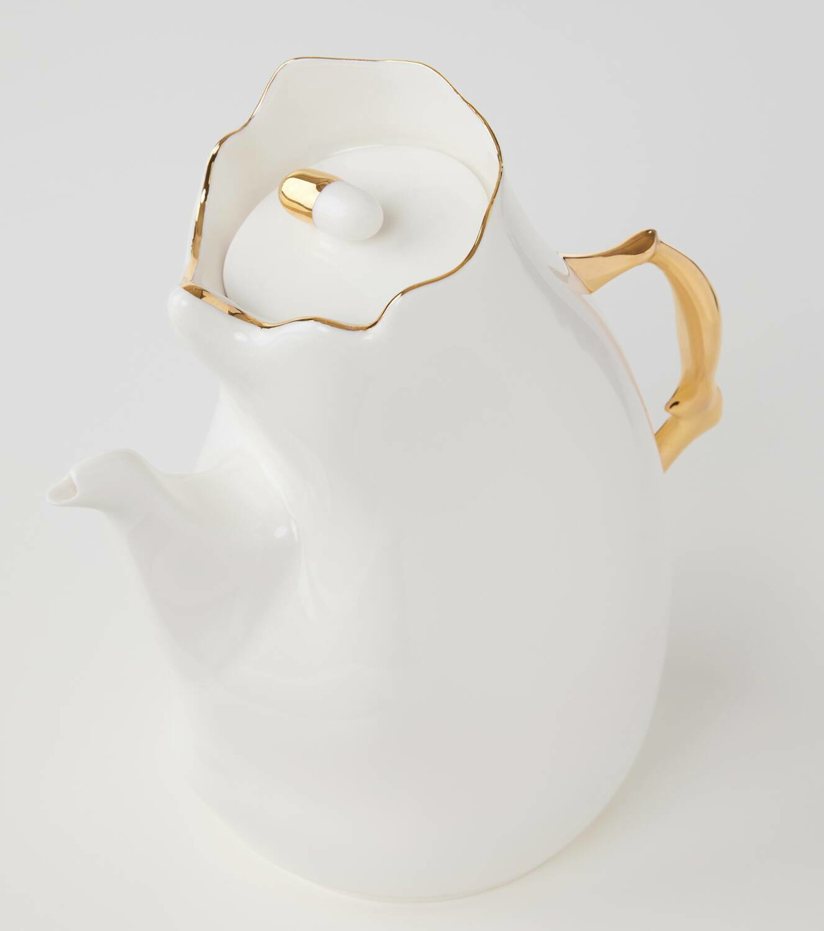 Seletti Meltdown porcelain teapot by JordanLuca