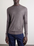 Loro Piana - Cashmere and Silk-Blend Sweater - Gray
