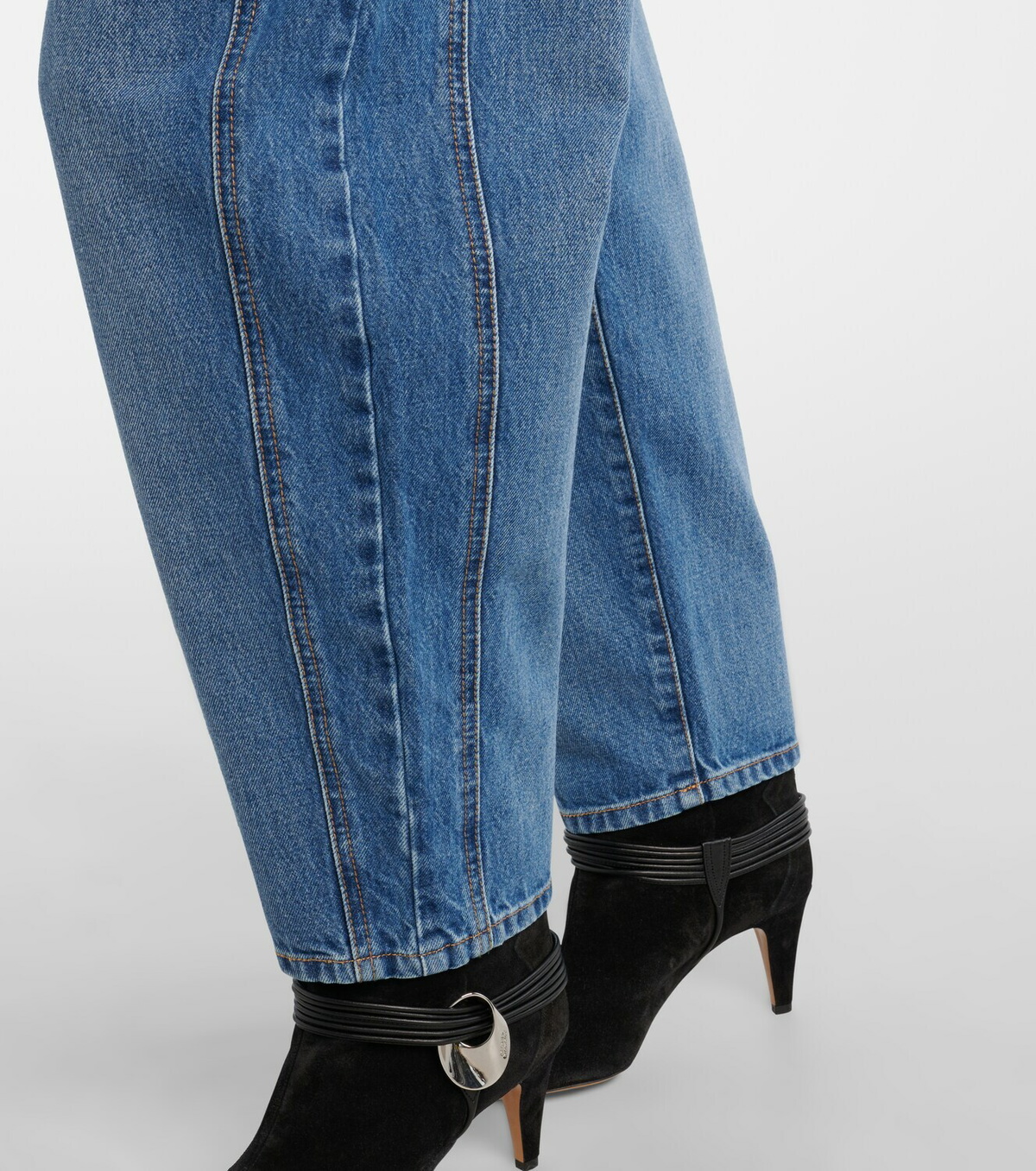 Isabel Marant Oriane barrel-leg jeans