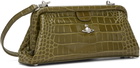 Vivienne Westwood Khaki Jane Frame Bag