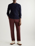 Altea - Cable-Knit Cashmere Sweater - Blue