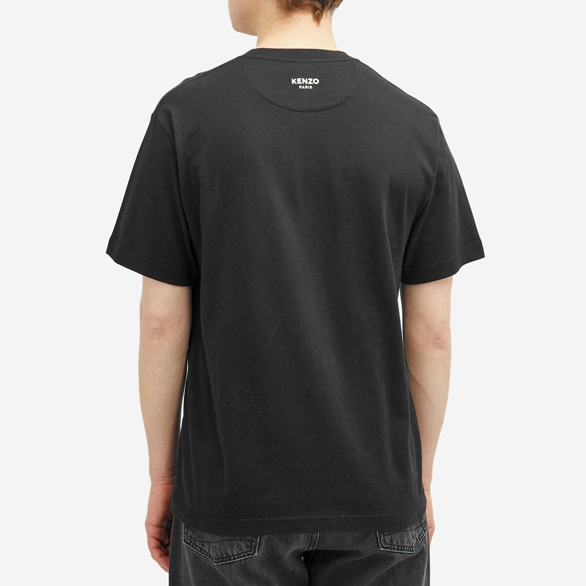 【送料関税込】Kenzo Pop Crest Embroidered Classic T-Shirt Kenzo Men's Pop Crest Embroidered Classic T-Shirt in Black Kenzo