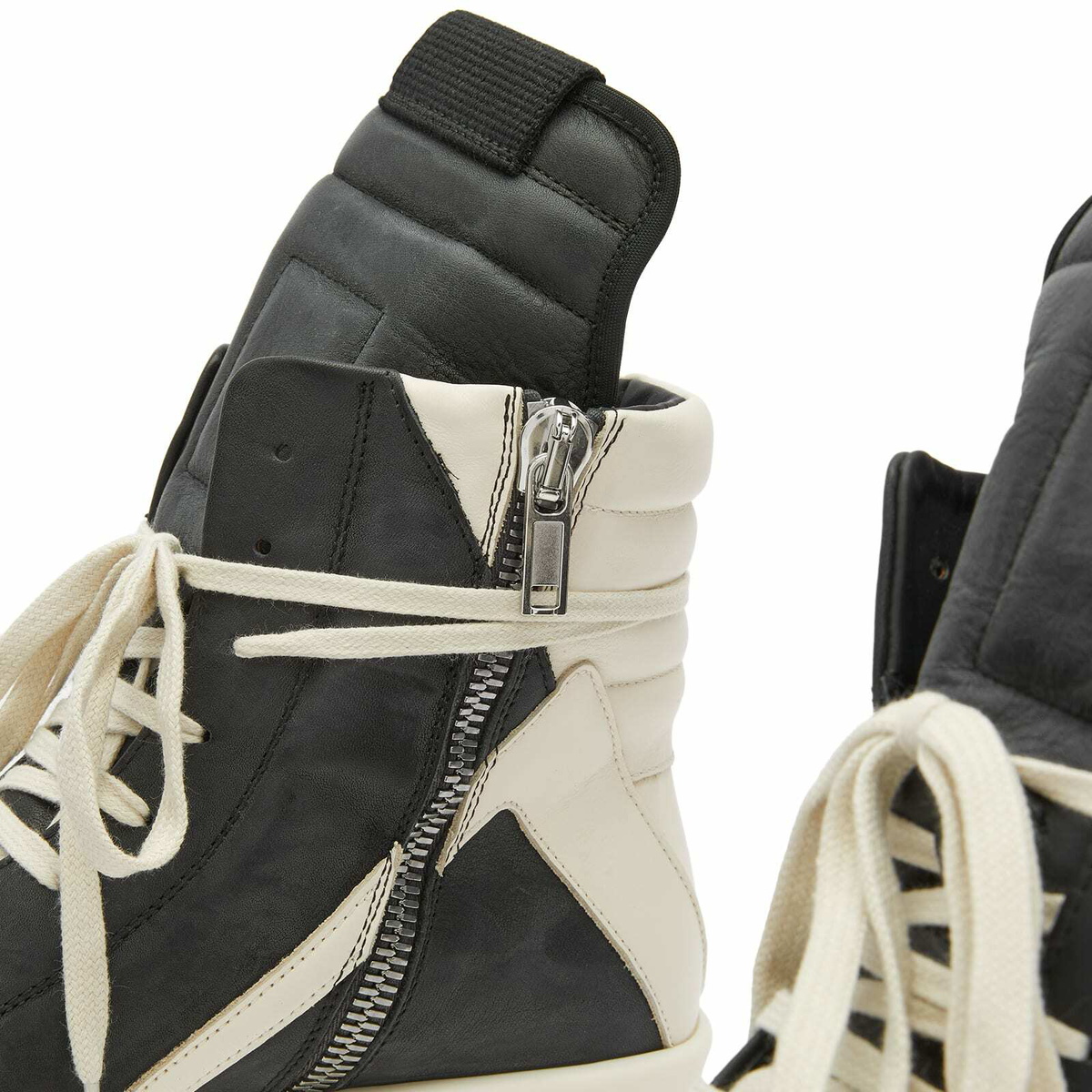 Rick Owens Women's Geobasket Sneakers in Black Rick Owens