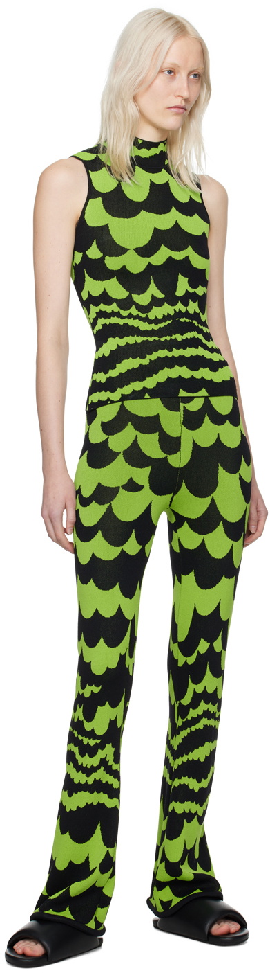 SIMONMILLER Green & Black Whitsett Trousers
