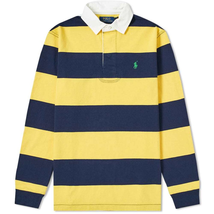 Photo: Polo Ralph Lauren Long Sleeve Striped Rugby Shirt