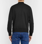 PS by Paul Smith - Organic Loopback Cotton-Jersey Bomber Jacket - Men - Black