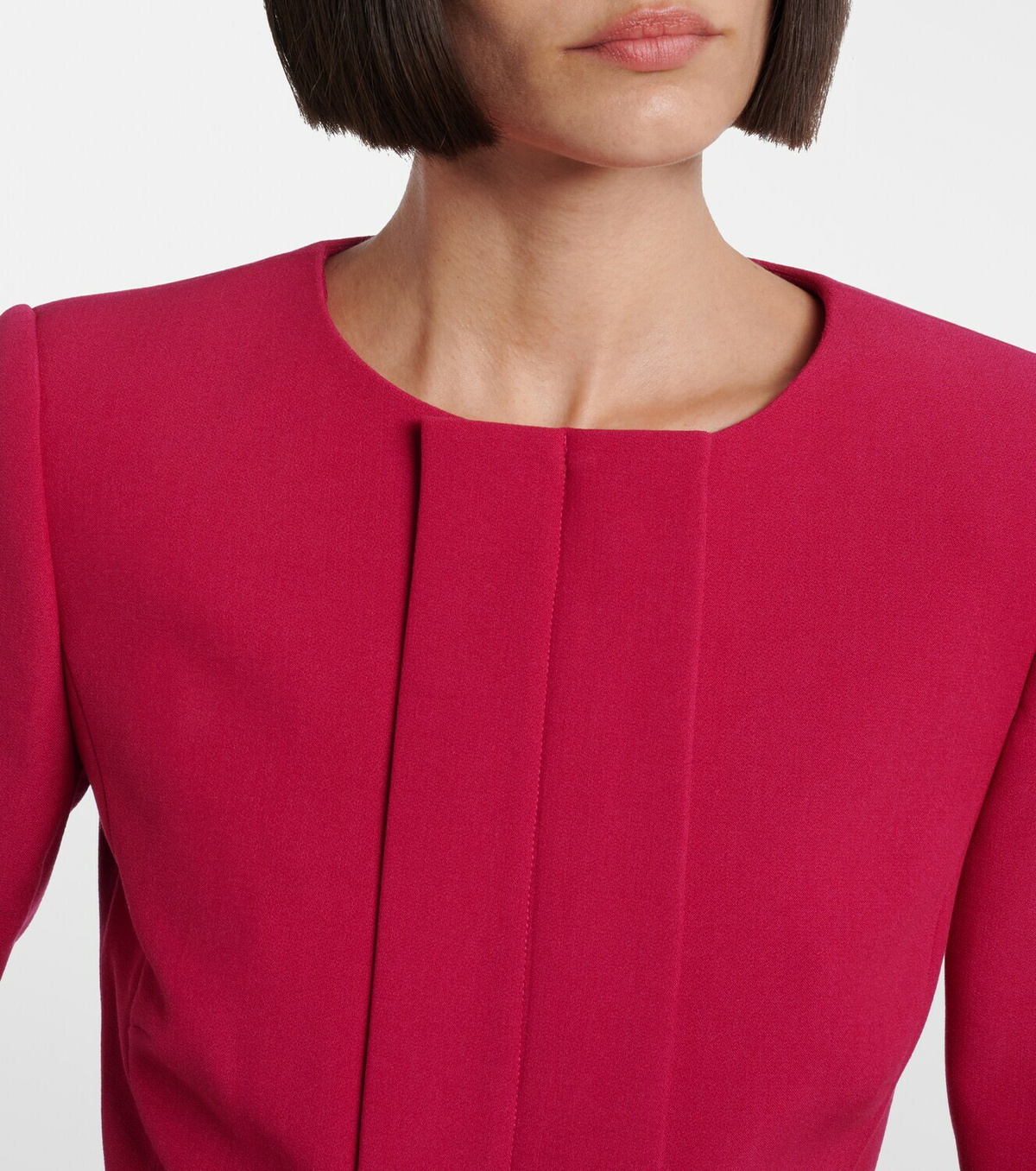 Roland Mouret Peplum crêpe jacket