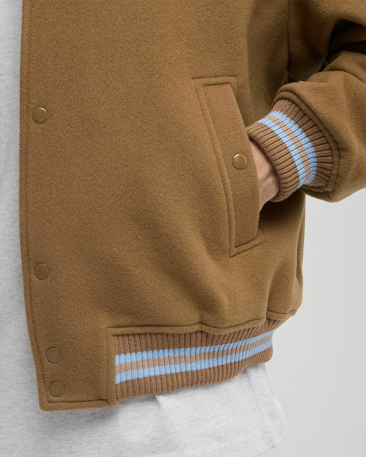 Lacoste BLOUSON Brown Mens Bomber Jacket