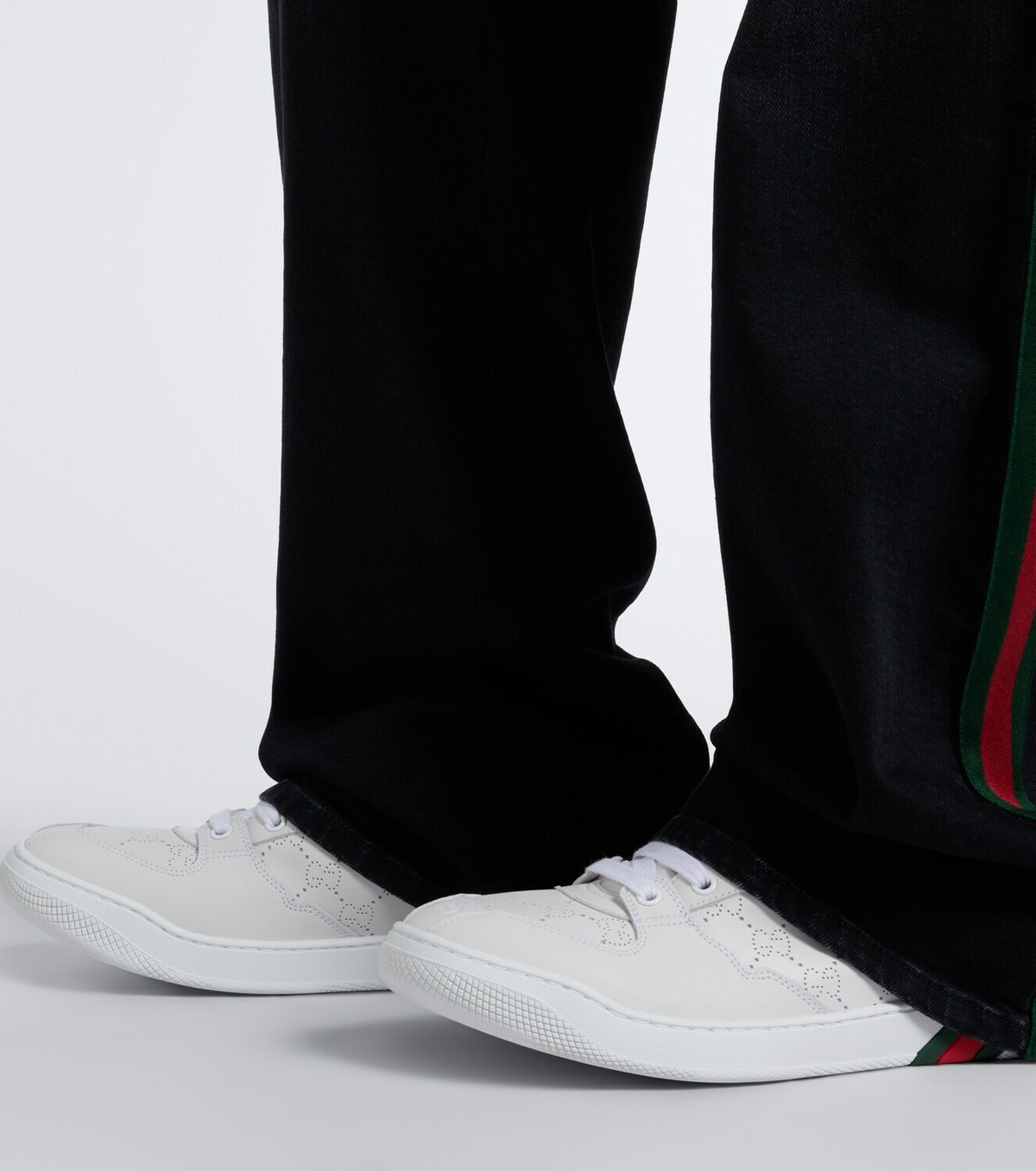 Gucci Screener GG leather sneakers