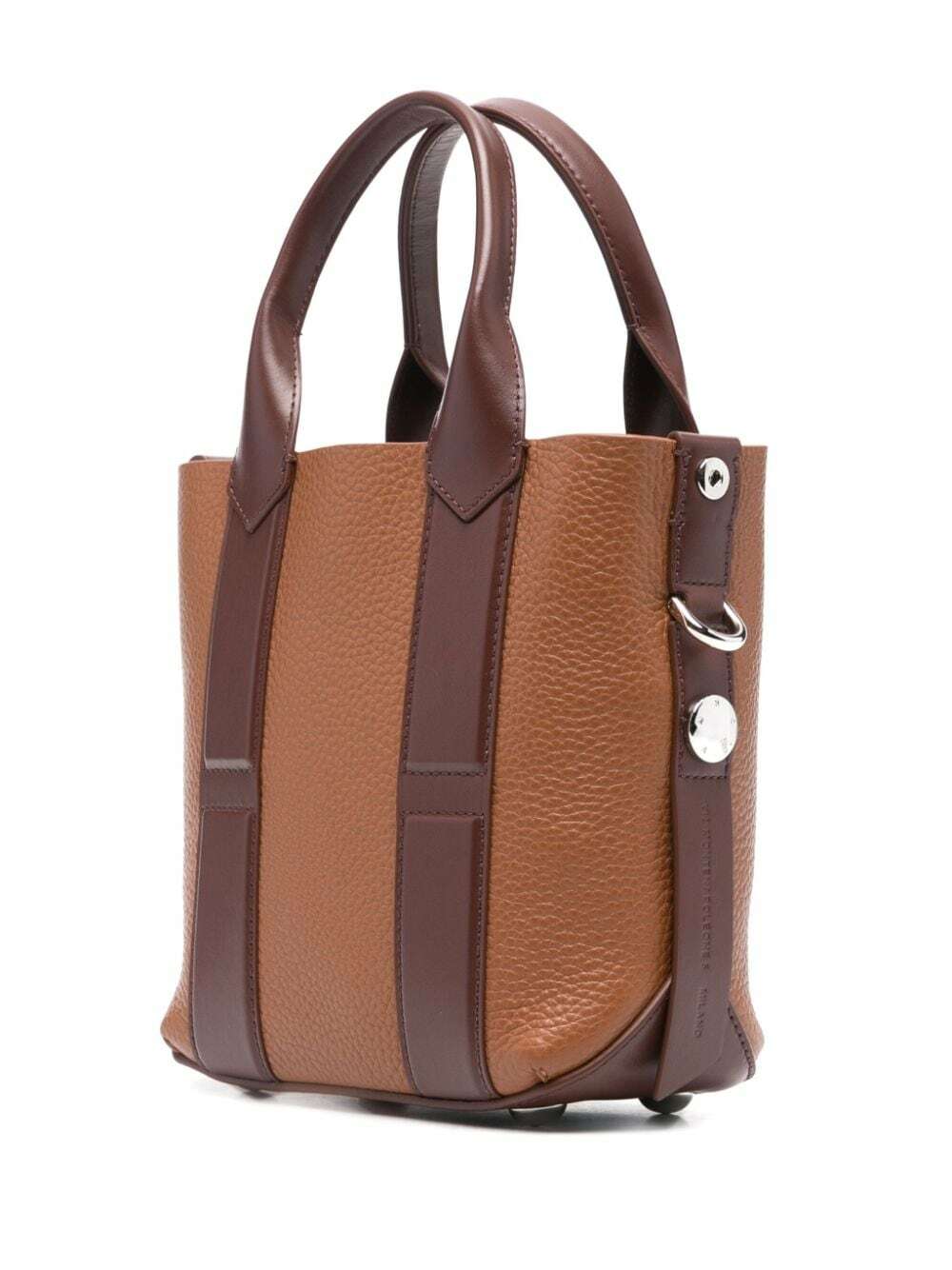 HOGAN - Script Small Leather Tote Bag Hogan