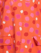 Manila Grace Womens Mini dress in Orange