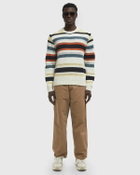 Maison Kitsune COMFORT STRIPED JUMPER Multi-color Mens Pullover