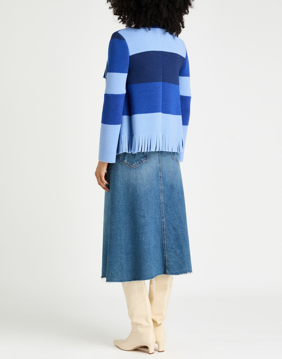 Charlott Womens Cardigan Azure