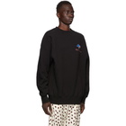 Marni Black Twist Graphic Sweatshirt