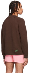 Sky High Farms Brown Recycled Cotton Sweater