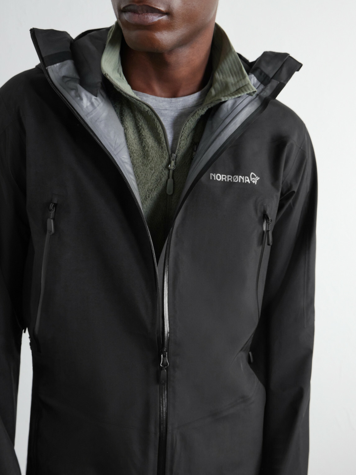 Norrøna - Falketind Hooded GORE-TEX® Shell Jacket - Black