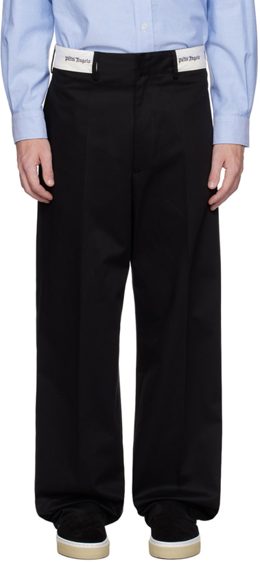 Photo: Palm Angels Black Sartorial Trousers