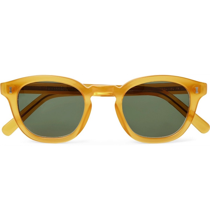 Photo: Cubitts - Moreland Round-Frame Acetate Sunglasses - Yellow