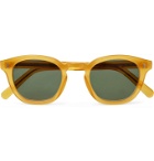 Cubitts - Moreland Round-Frame Acetate Sunglasses - Yellow