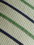The Conran Shop - Arne Embroidered Striped Linen Cushion