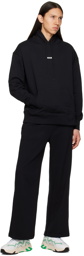 MSGM Black Layered Lounge Pants