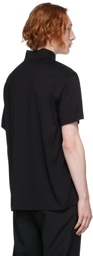 Givenchy Black Funnel Neck 4G T-Shirt