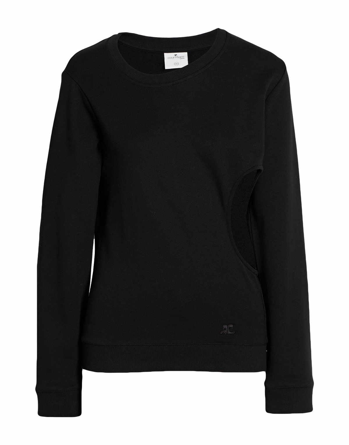 Courrèges Womens Sweatshirt in Black