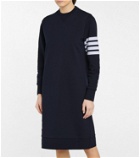 Thom Browne - Cotton sweatshirt dress