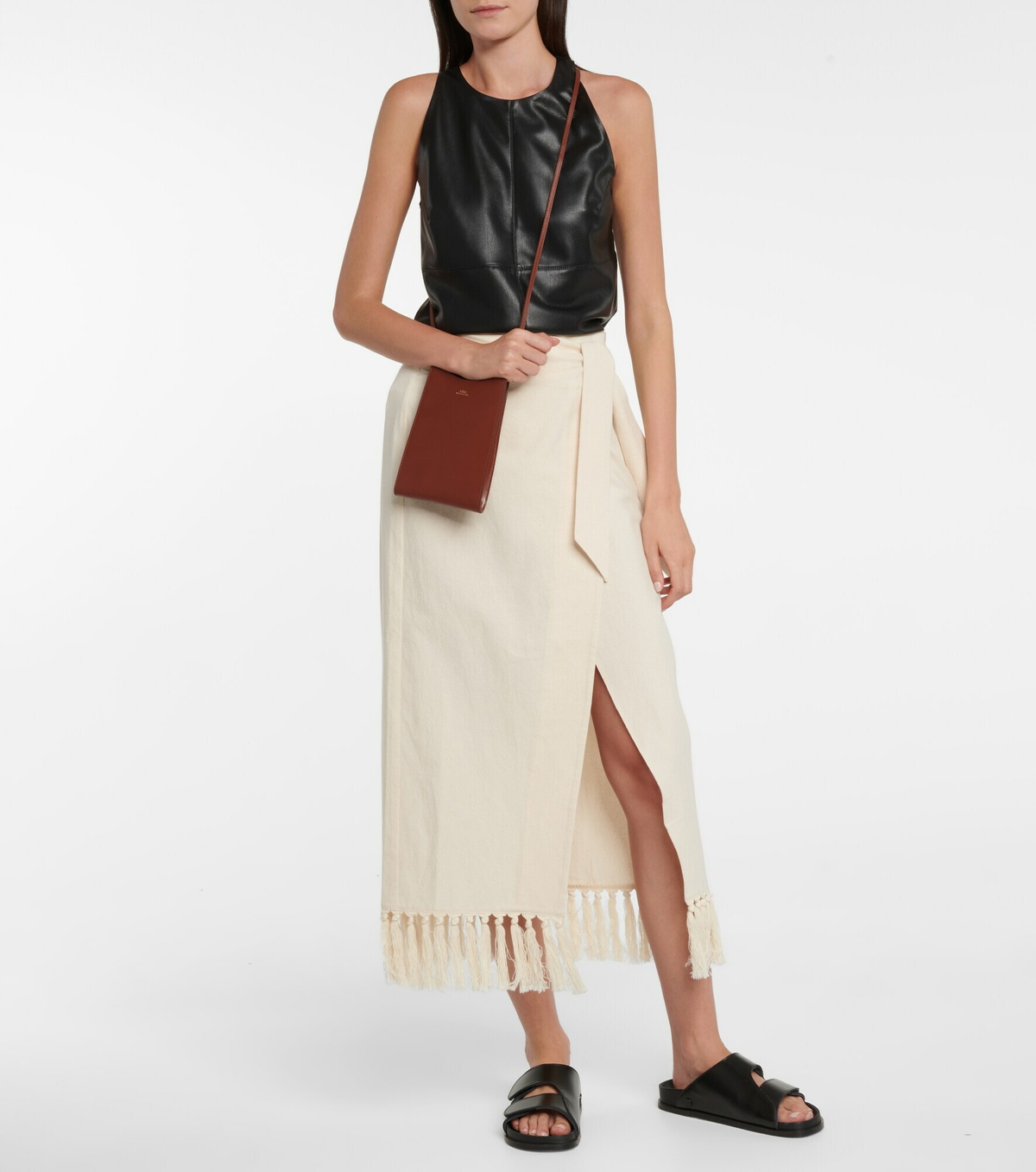 A.P.C. - Jamie leather crossbody bag