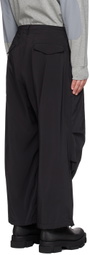 meanswhile Black Mil Snow Trousers