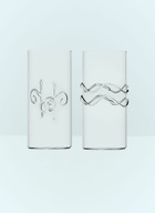 Ichendorf Milano Set Of Six Decò Tall Glasses