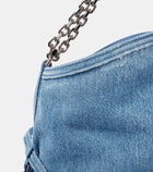 Givenchy Voyou Chain Medium denim shoulder bag