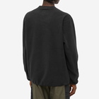 Adsum Men's Fleece Crew Sweat in Black