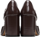 Maison Margiela Brown Tabi Décolleté Heeled Sandals