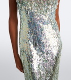 Jenny Packham Rosalie sequined gown