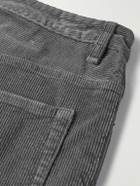 Rag & Bone - Wide-Leg Cotton-Blend Corduroy Trousers - Gray