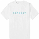 SOPHNET. Men's Logo T-Shirt in White