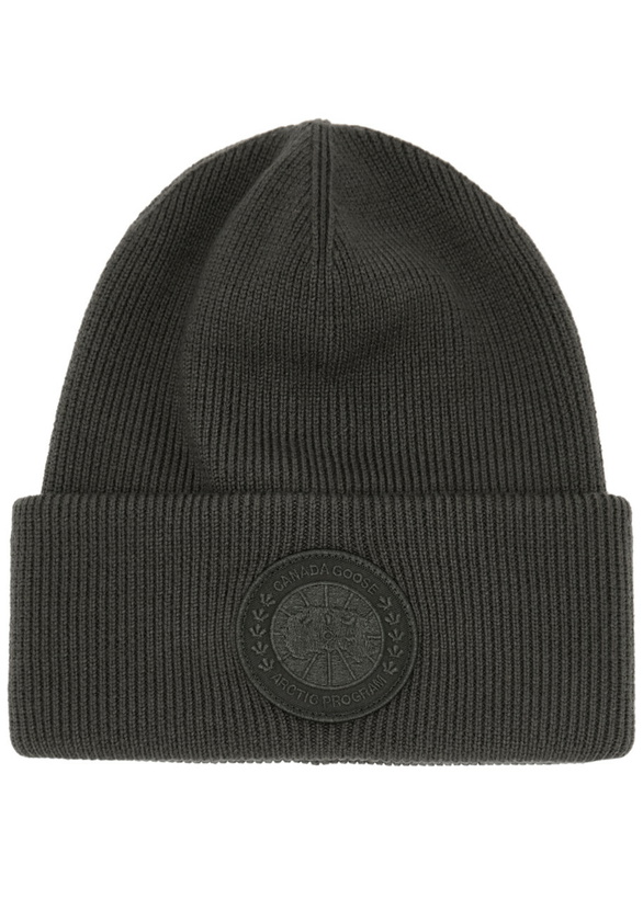 Photo: Canada Goose Arctic Toque Wool Beanie - Grey - One Size