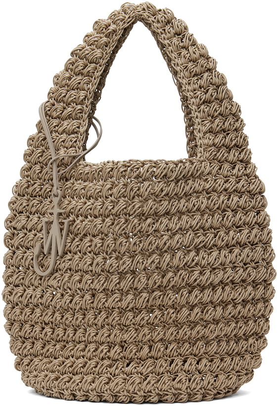 Photo: JW Anderson Gray Large Popcorn Basket Tote