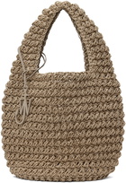 JW Anderson Gray Large Popcorn Basket Tote