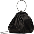 Yohji Yamamoto Black discord Clasp Drape Bag