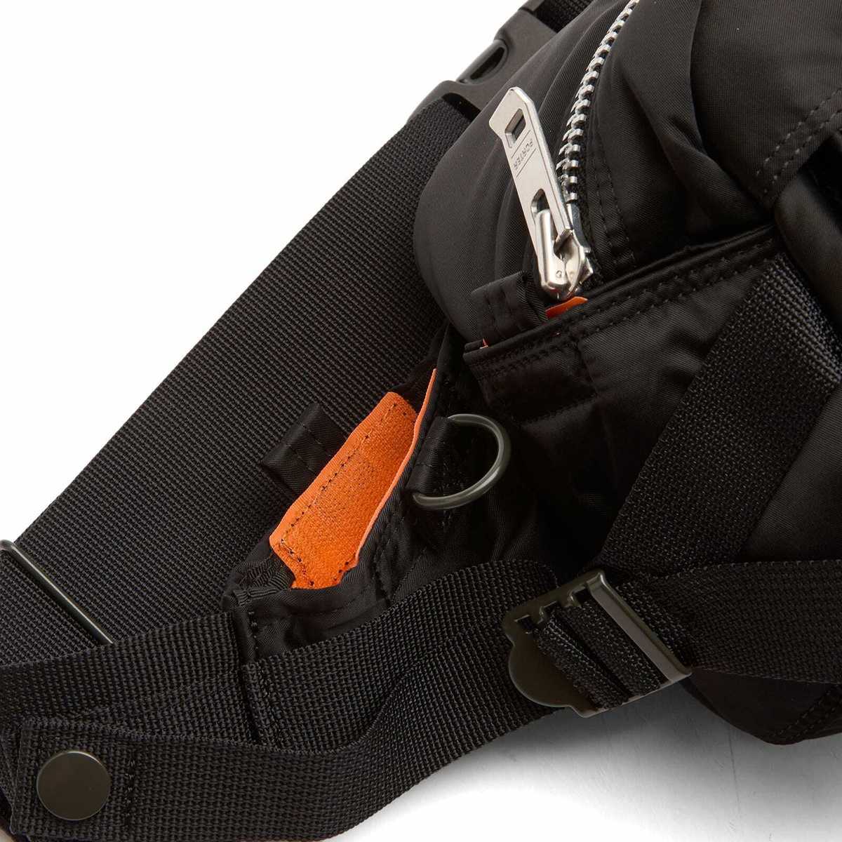 Porter-Yoshida & Co. Tanker Waist Bag - Large in Black 